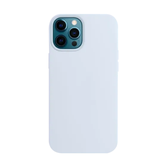 Чохол Monblan iPhone 12 Pro Max Magnetic Silicone Cloud Blue