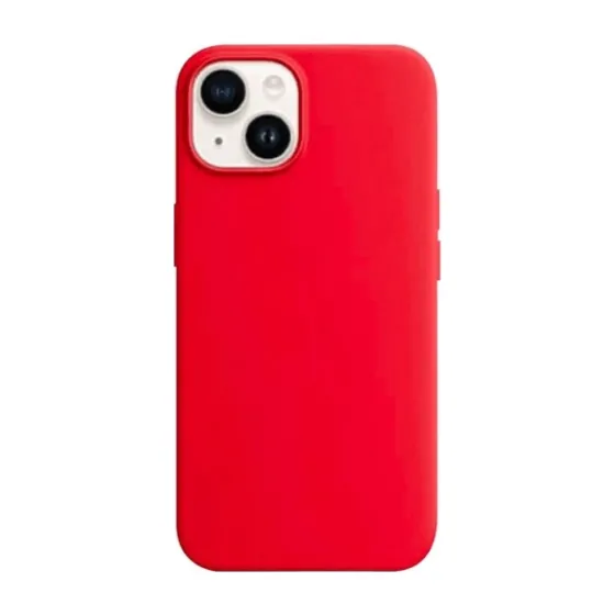 Чохол Monblan iPhone 13 Magnetic Silicone Red