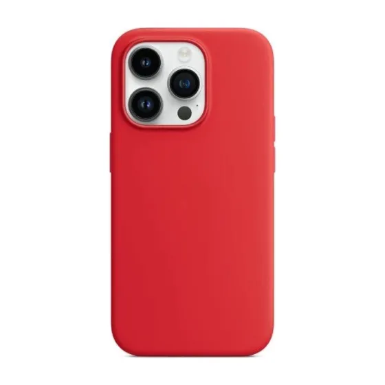 Чохол Monblan  iPhone 13 Pro Max Magnetic Silicone Red