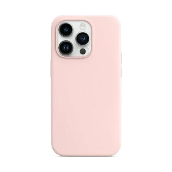 Чохол Monblan iPhone 14 Magnetic Silicone Chalk Pink