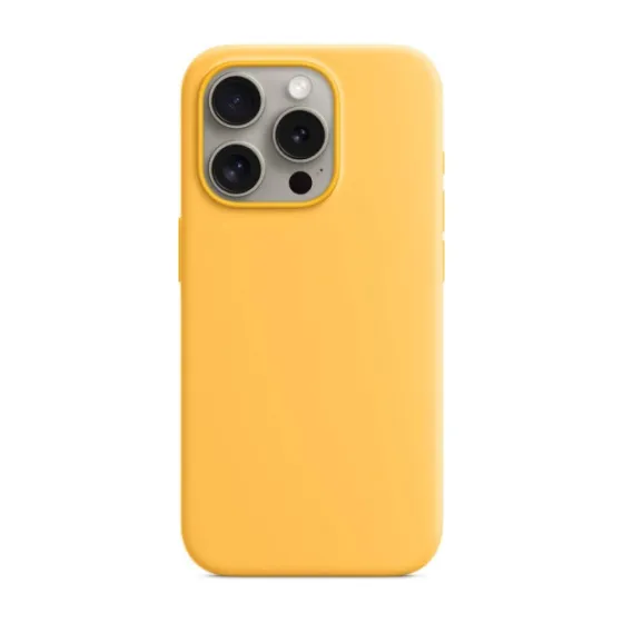 Чохол Monblan iPhone 14 pro  Magnetic Silicone Sunglow