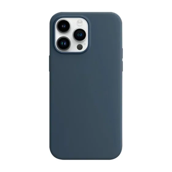 Чохол Monblan iPhone 14 Pro Max Magnetic Silicone Storm Blue