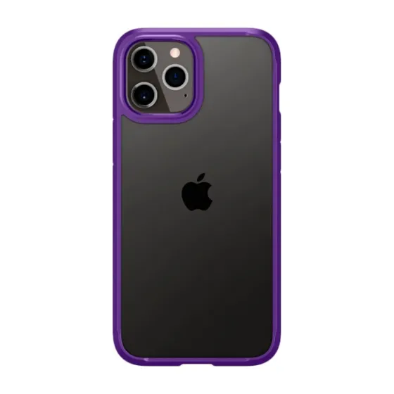 Чохол Spigen 12 Pro Max Crystal Hybrid Hydrangea Purple