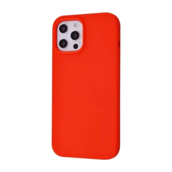 Чохол WAVE Full Silicone Cover iPhone 12 Pro Max Red
