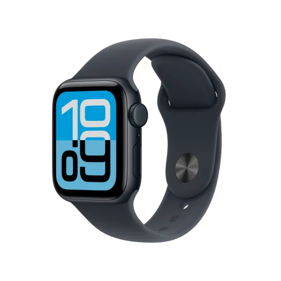 Годинник Apple Watch SE 3 40 мм Midnight Aluminium, Midnight Sport Band M/L, GPS + Cellular