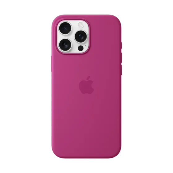 Силіконовий чохол Apple iPhone 16 Pro Max Fuchsia