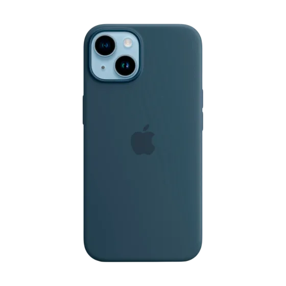 Чохол Apple iPhone 14 Silicone Case MagSafe - Storm Blue
