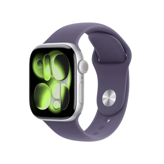 Годинник Apple Watch Series 11 42 мм Silver Aluminium, Plaster Sport Band S/M, GPS