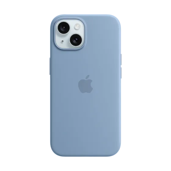 Силіконовий чохол Apple iPhone 15 Winter Blue