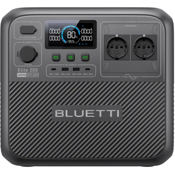 Зарядна станція BLUETTI Elite 200 V2 (2700Wh/2073Wh)