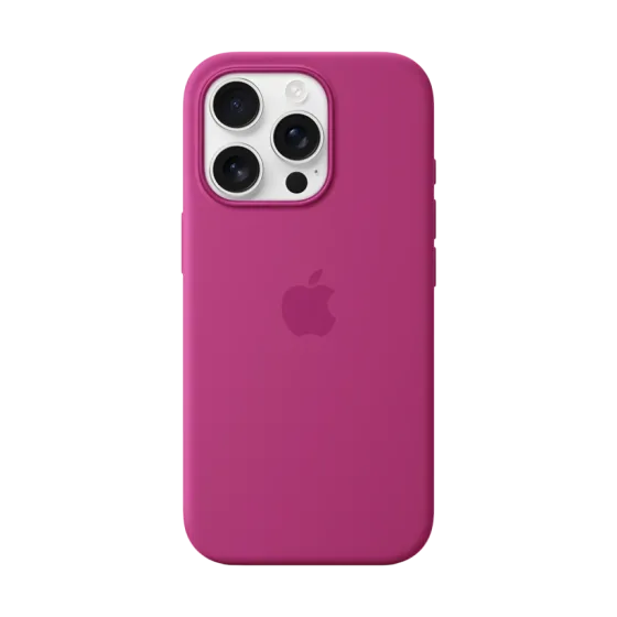 Силіконовий чохол Apple iPhone 16 Pro Fuchsia