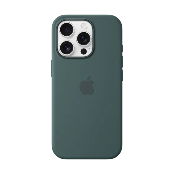 Силіконовий чохол Apple iPhone 16 Pro Lake Green