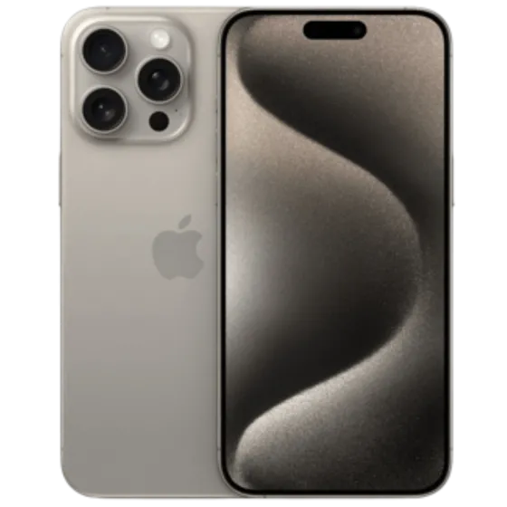 Смартфон Apple iPhone 15 Pro (Вживаний) 256GB Natural Titanium A+ eSIM