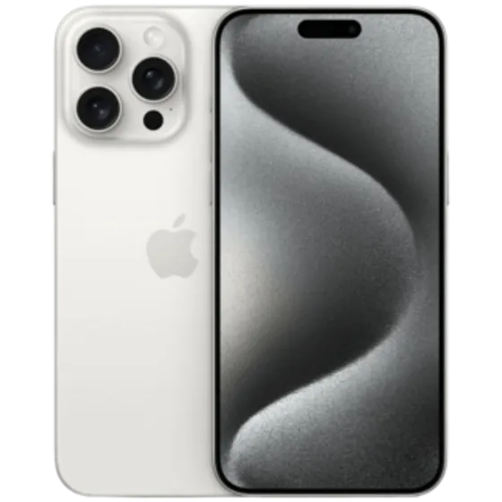 Смартфон Apple iPhone 15 Pro (Вживаний) 128GB White Titanium A+