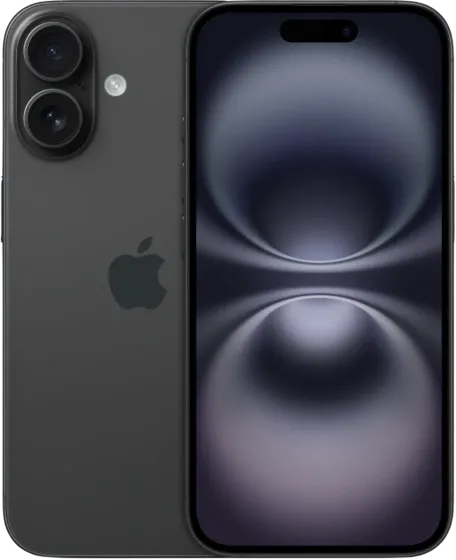 Смартфон Apple iPhone 16 (Вживаний) 256GB Black A+ eSIM