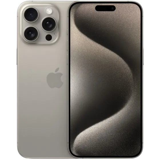 Смартфон Apple iPhone 15 Pro Max (Вживаний) 512GB Natural Titanium A+