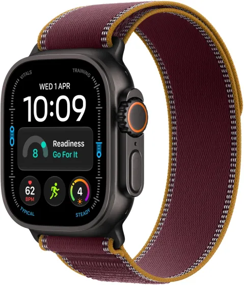 Apple Watch Ultra 4 Black Titanium, Trail Loop