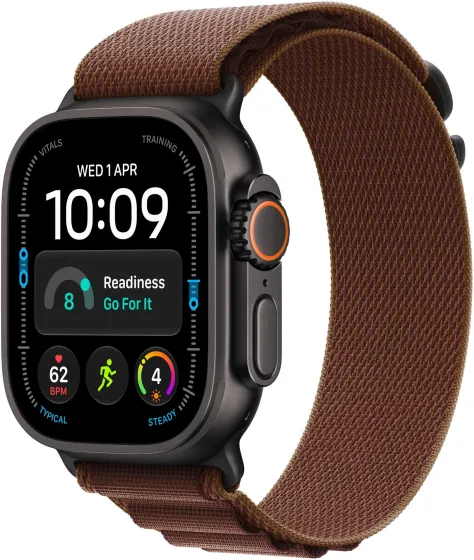 Apple Watch Ultra 4 Black Titanium, Alpine Loop