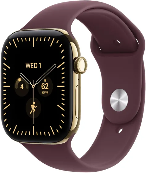 Apple Watch Series 12 Radiant Gold Titanium