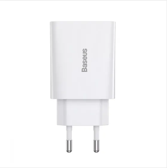 Зарядний пристрій Baseus Speed Mini PD Charger 20W (1 Type-C) White