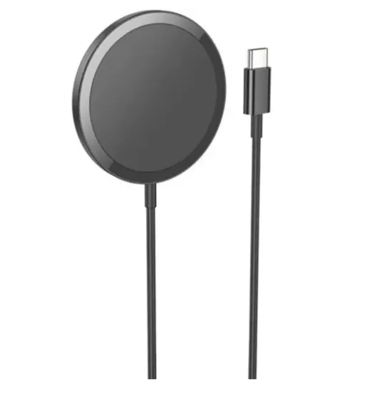 Бездротовий ЗП HOCO CW52 Enjoy magnetic ws fast charging Black