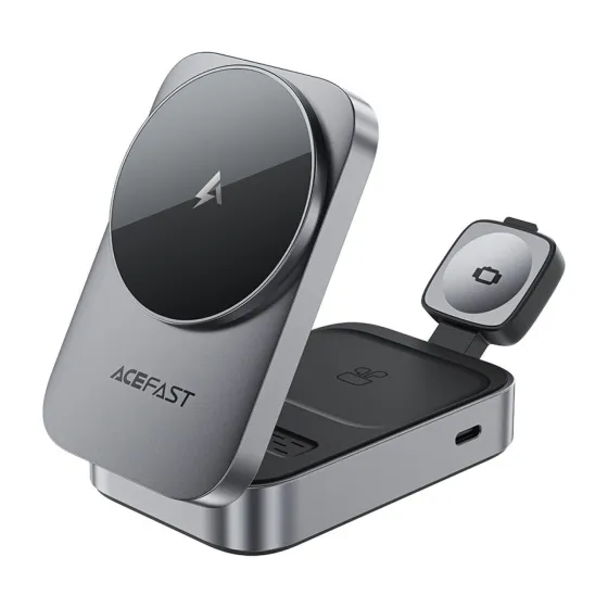 Зарядний пристрій Wireless QI 3in1 22.5W E22 Acefast