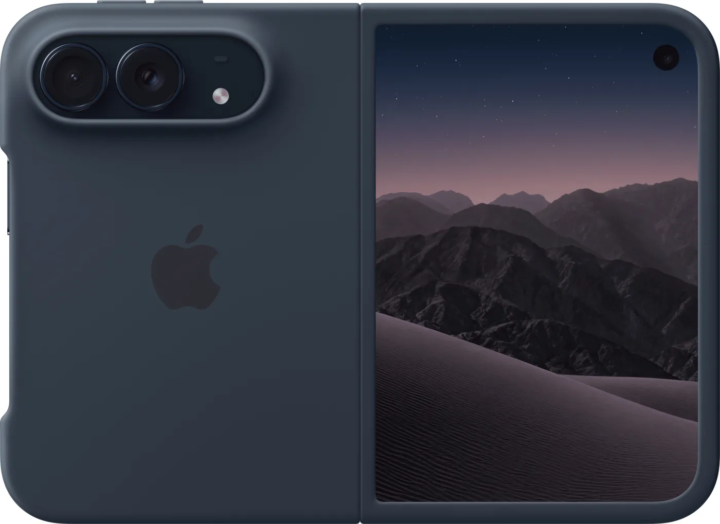 Чохол Apple iPhone Duo Case Navy Blue