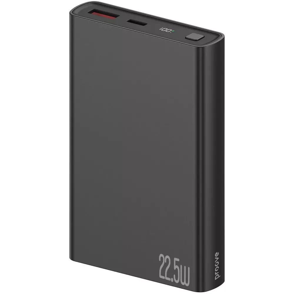 Повербанк Proove Hyper Flux Plus 10000 mAh 22.5W Black