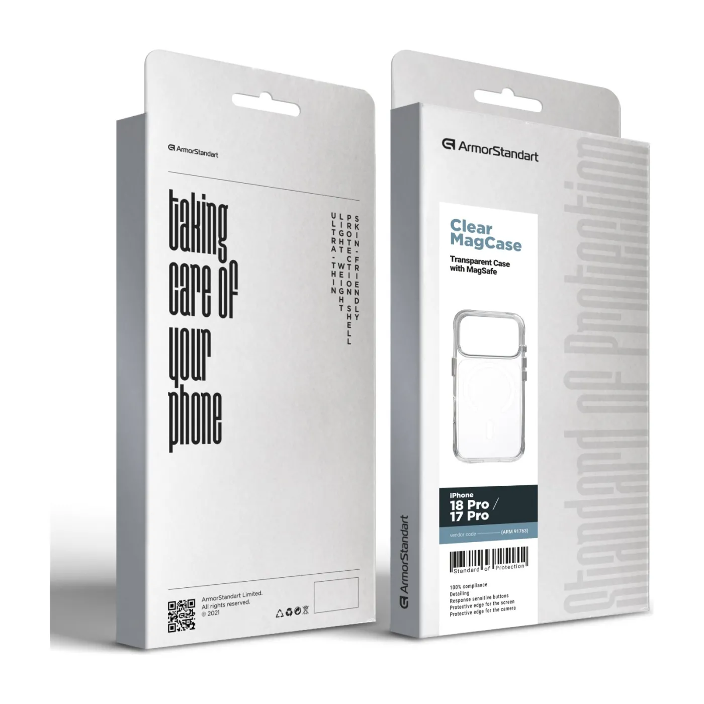 Чохол ArmorStandart Clear Magsafe 18 Pro/17 Pro — фото 3