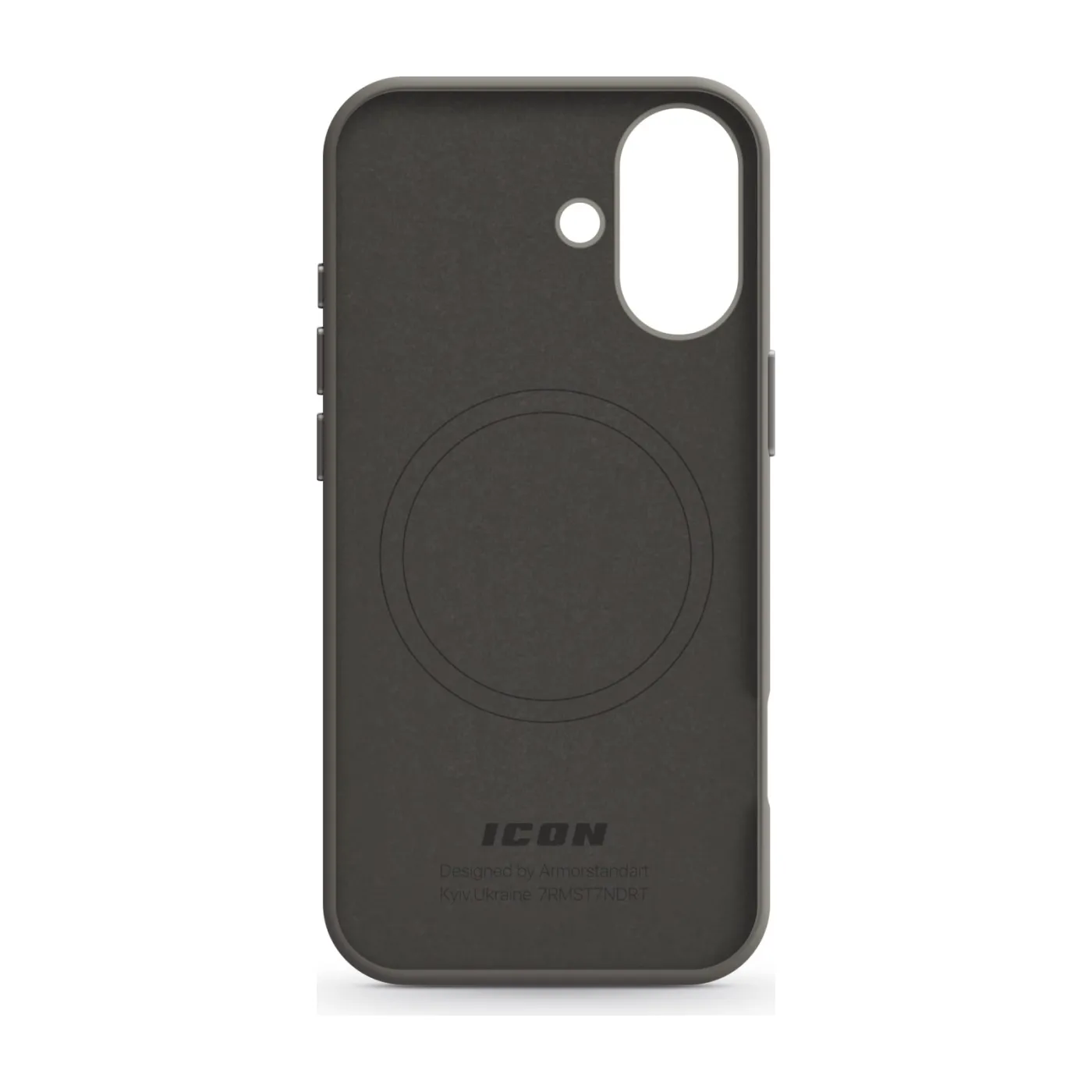 Чохол ArmorStandart ICON2 Case iPhone 16 Stone Grey — фото 2