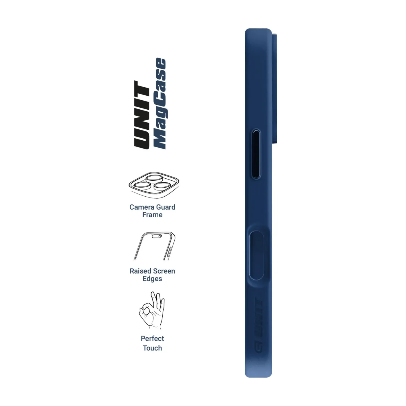 Чохол ArmorStandart Unit MagSafe iPhone 16 Pro Dark Blue — фото 3