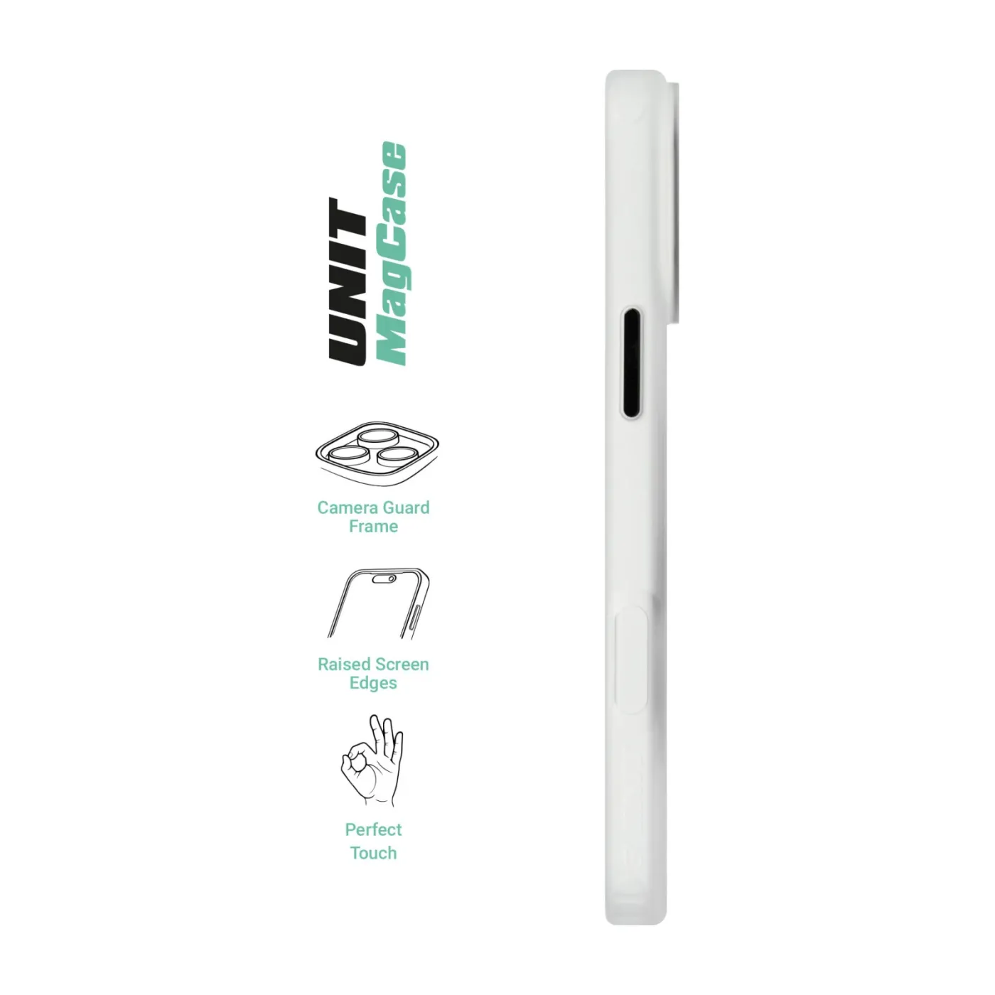 Чохол ArmorStandart Unit MagSafe iPhone 16 Pro Max Matte Clear — фото 3