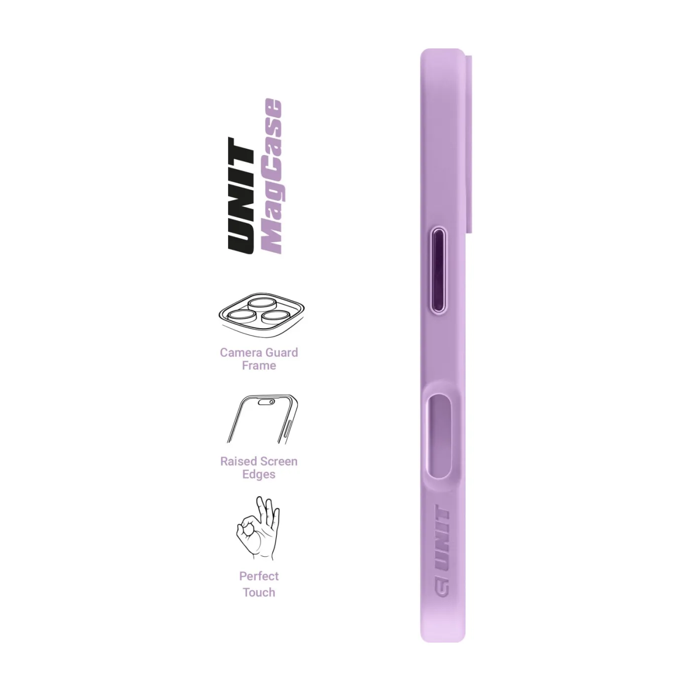 Чохол ArmorStandart Unit MagSafe iPhone 16 Violet — фото 3