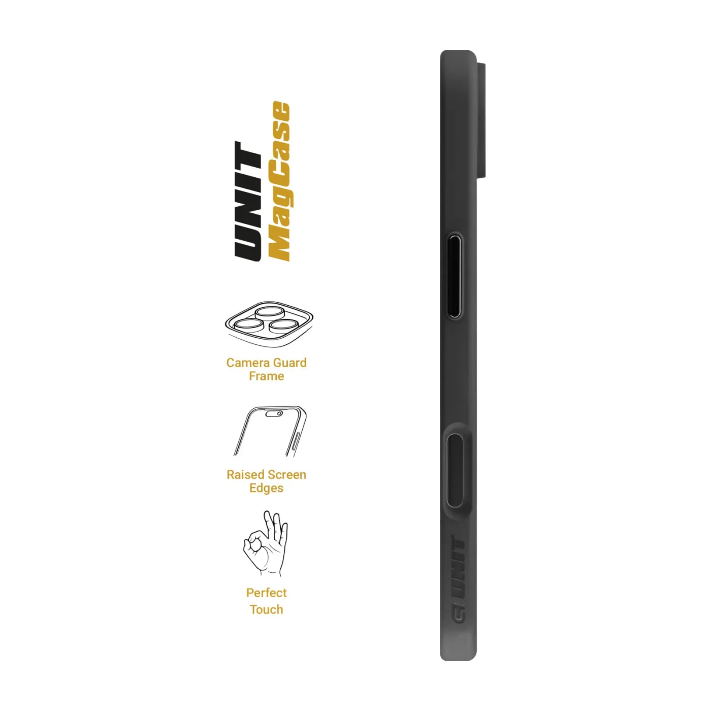 Чохол ArmorStandart Unit MagSafe iPhone 17 Air Black — фото 3