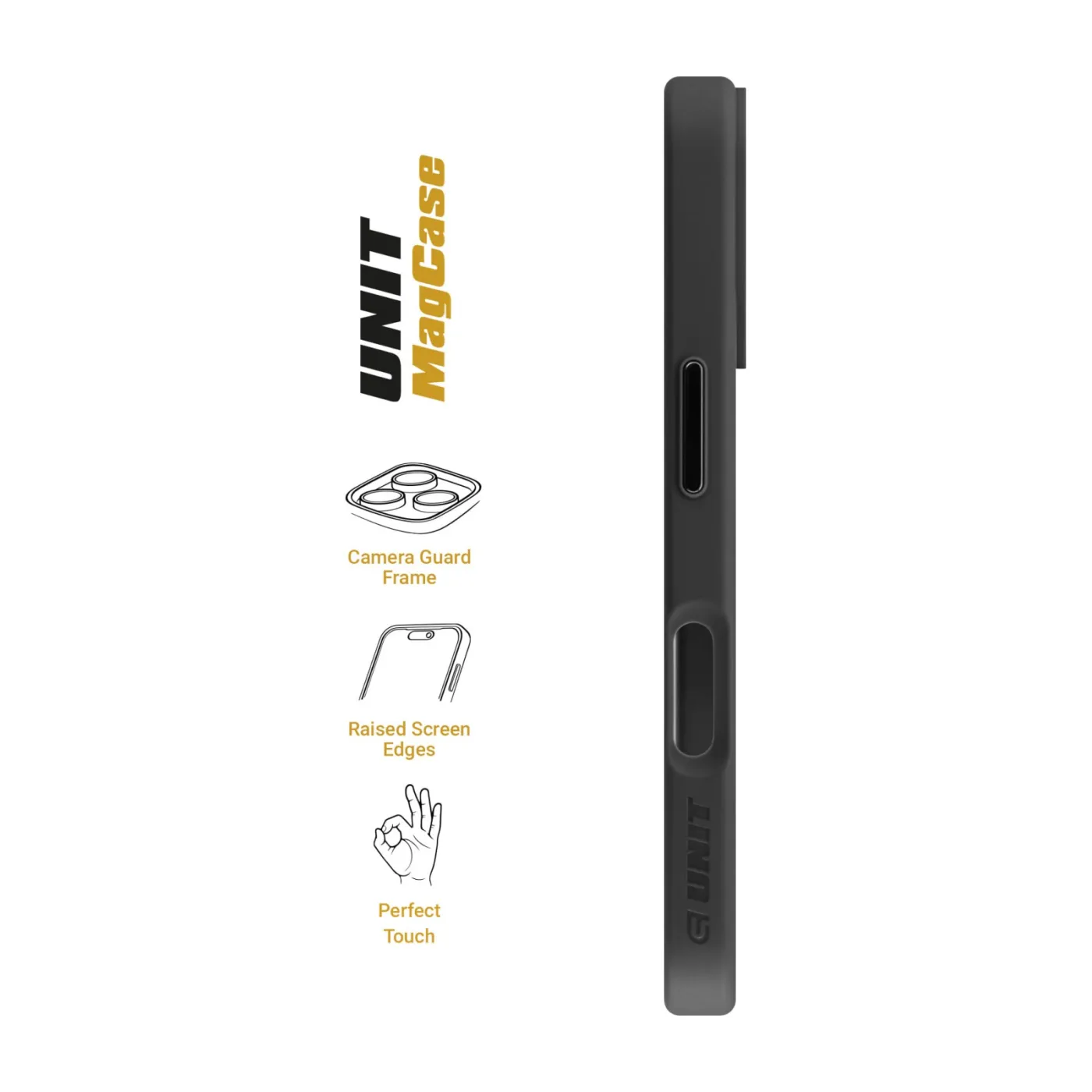 Чохол ArmorStandart Unit MagSafe iPhone 17 Black — фото 3