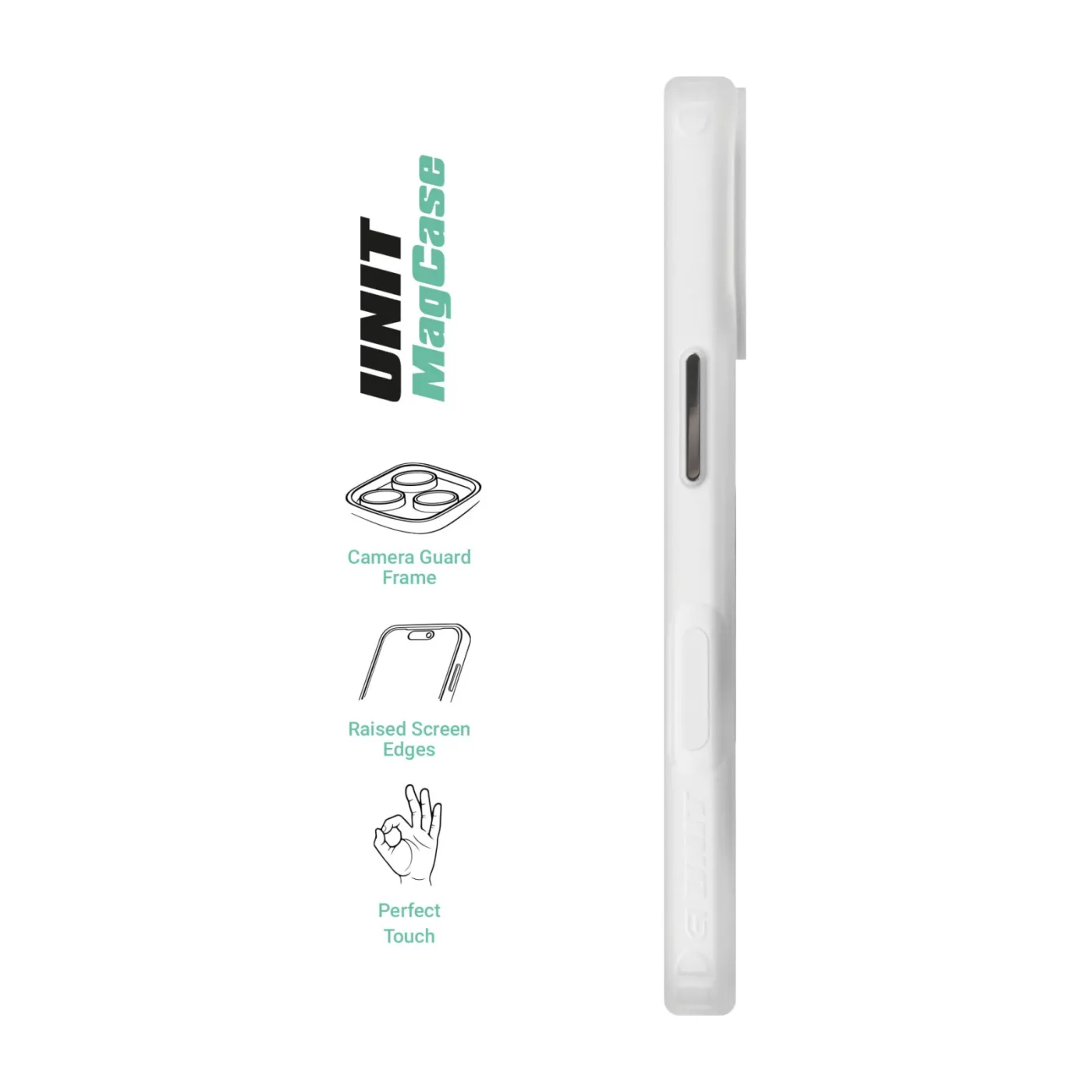 Чохол ArmorStandart Unit MagSafe iPhone 17 Matte Clear — фото 3