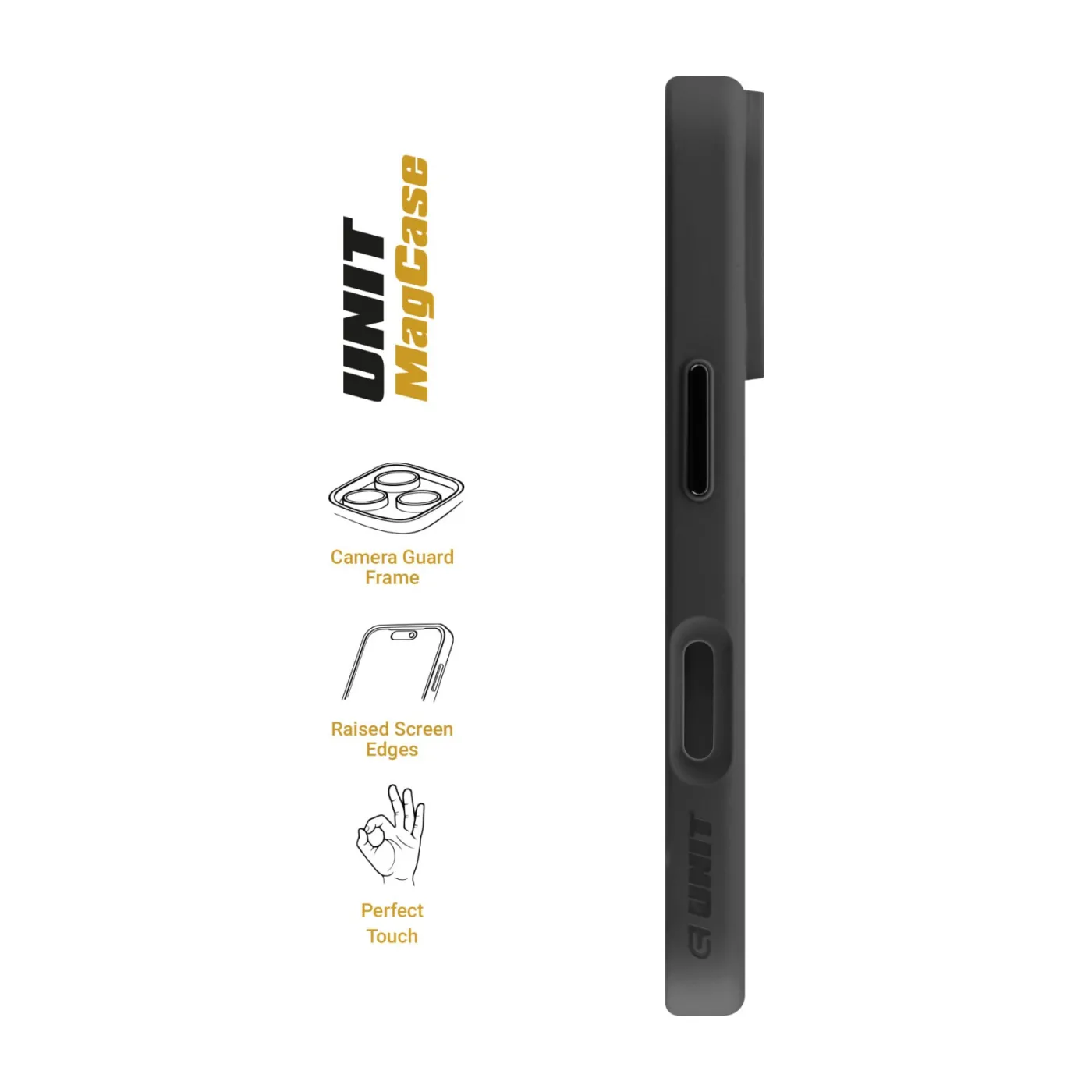 Чохол ArmorStandart Unit MagSafe iPhone 17 Pro Black — фото 3
