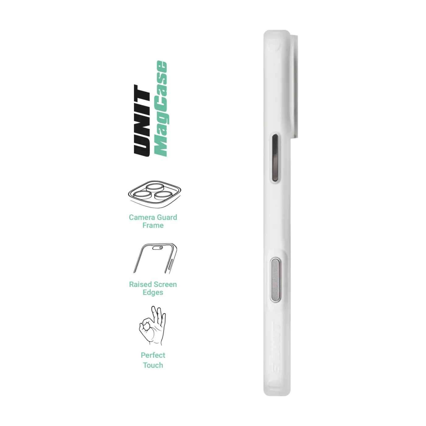 Чохол ArmorStandart Unit MagSafe iPhone 17 Pro Max Matte Clear — фото 3