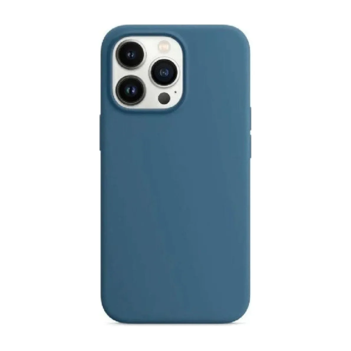 Чохол Monblan  iPhone 13 Pro Max Magnetic Silicone Blue Jay