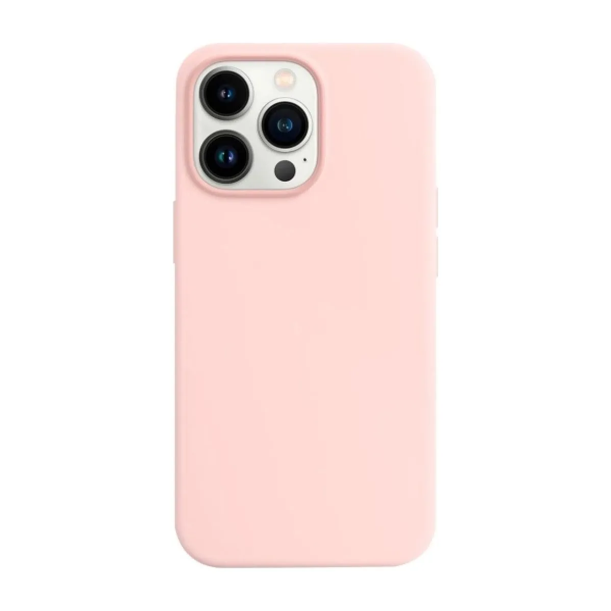 Чохол Monblan iPhone 13 Pro Max Magnetic Silicone Chalk Pink