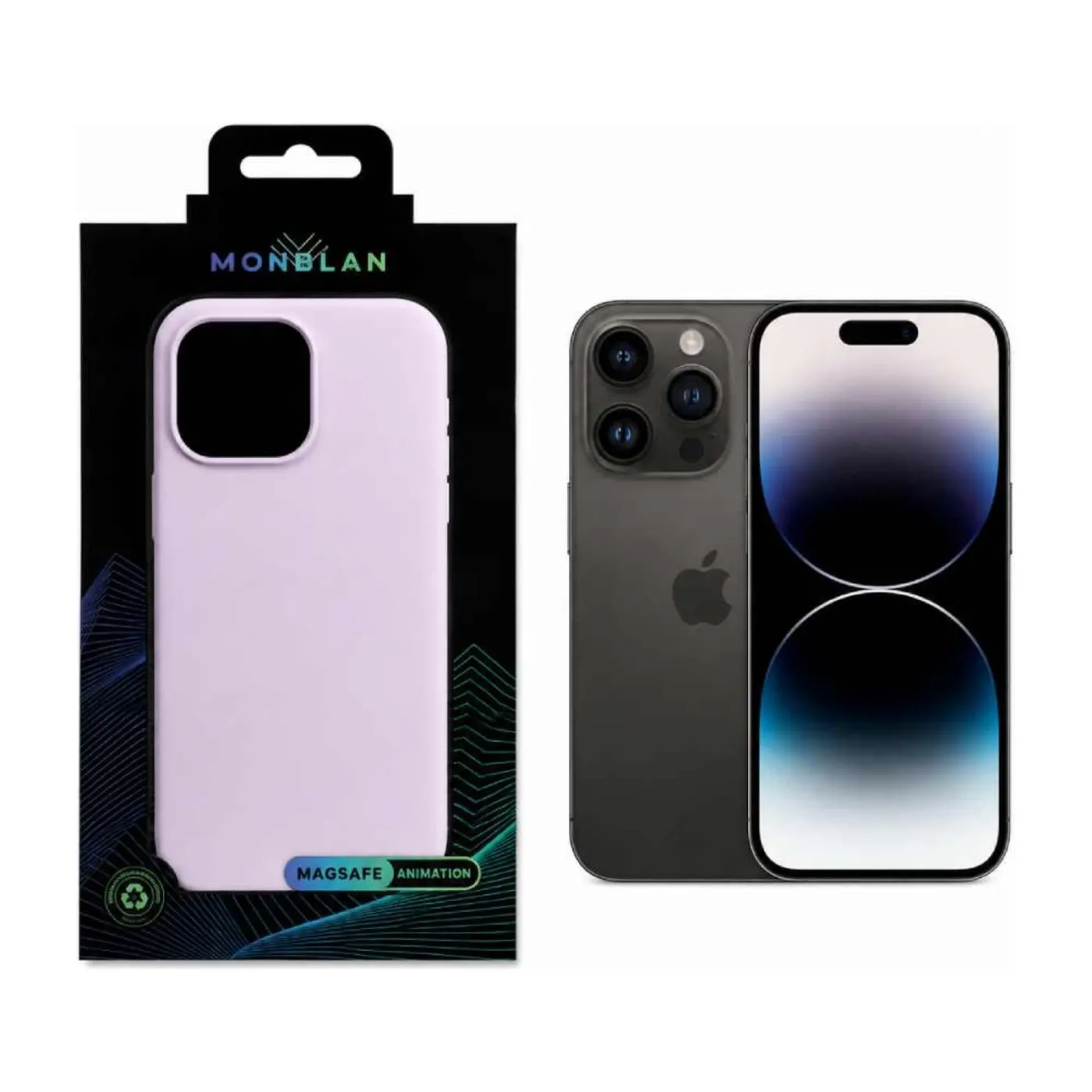 Чохол Monblan iPhone 14 Pro Max Magnetic Silicone Iris — фото 2