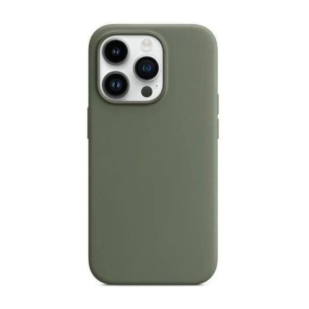 Чохол Monblan iPhone 14 Pro Max Magnetic Silicone Olive