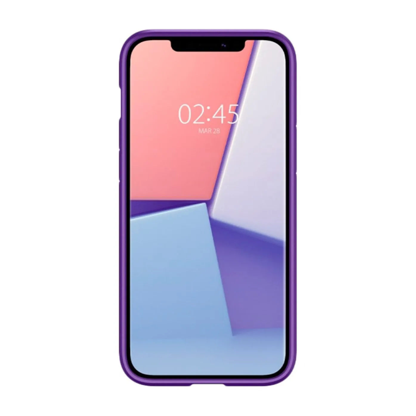 Чохол Spigen 12 Pro Max Crystal Hybrid Hydrangea Purple — фото 3