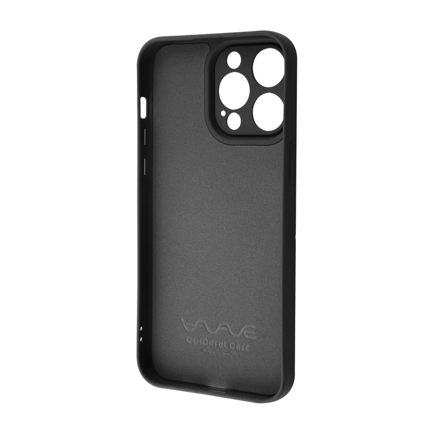 Чохол WAVE Colorful Case with Magnetic Ring iPhone 14 Pro Max Black — фото 3