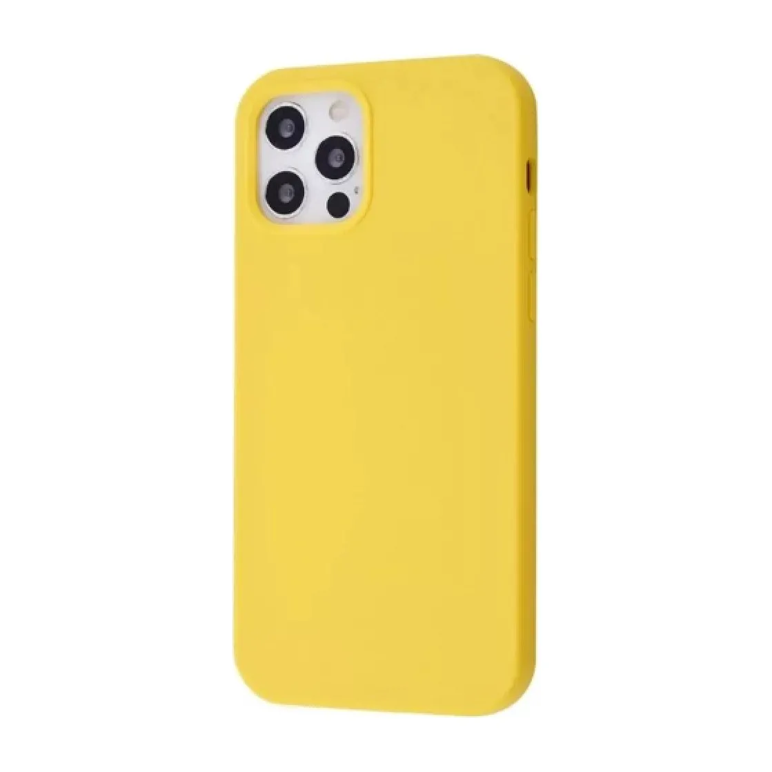 Чохол WAVE Full Silicone Cover iPhone 12 Pro Yellow