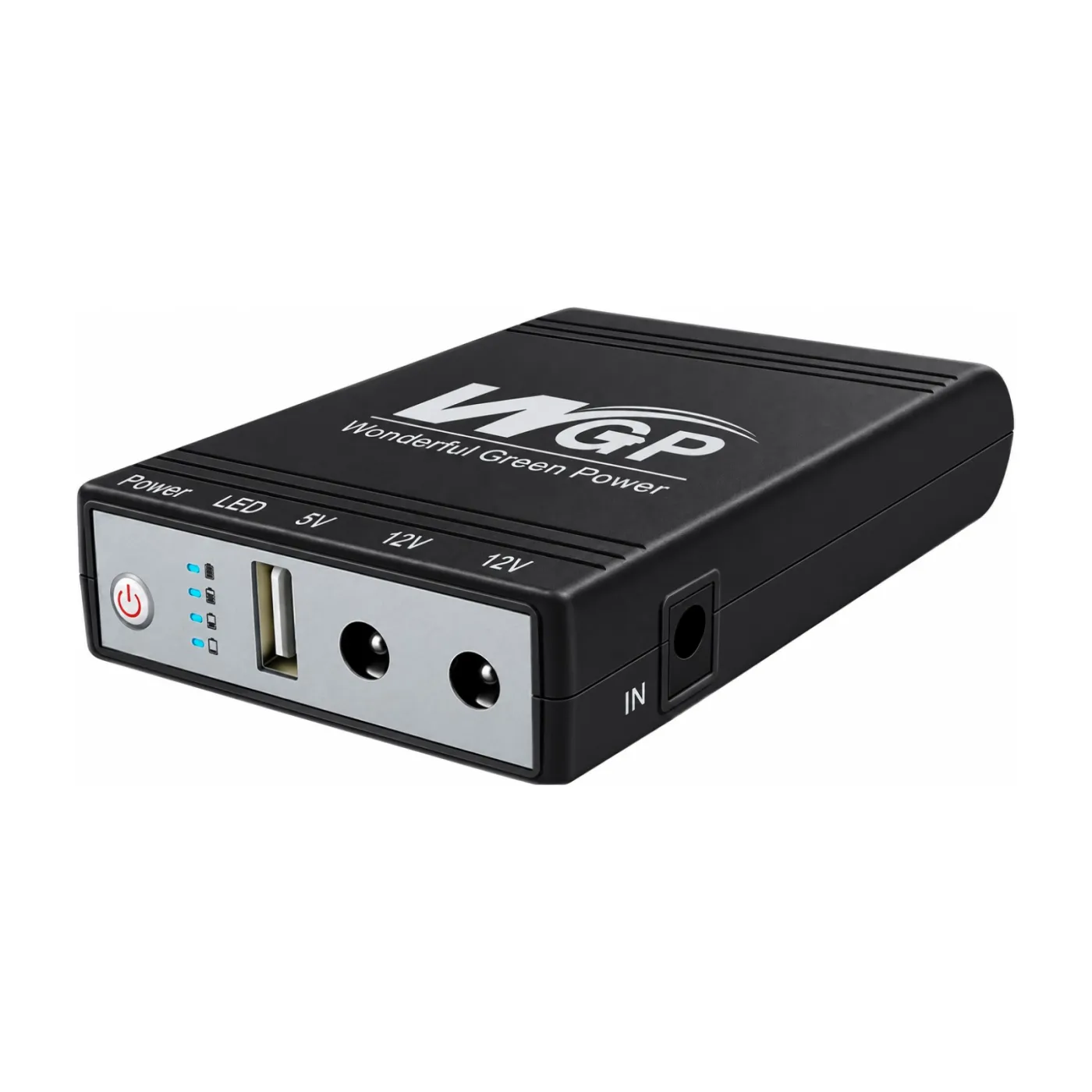 Портативне джерело живлення для роутера ArmorStandart 103 DC mini UPS 10400 mAh Black — фото 3