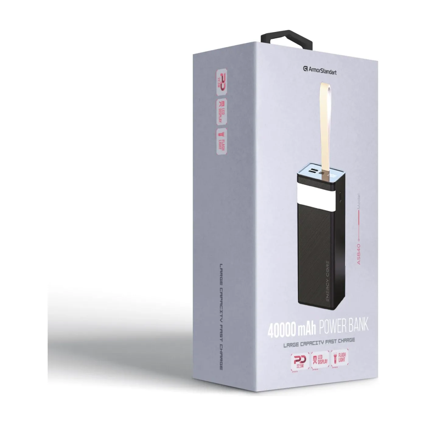 Повербанк ArmorStandart EnergyCore  ASB40 PD22.5W 40000mAh Black — фото 4