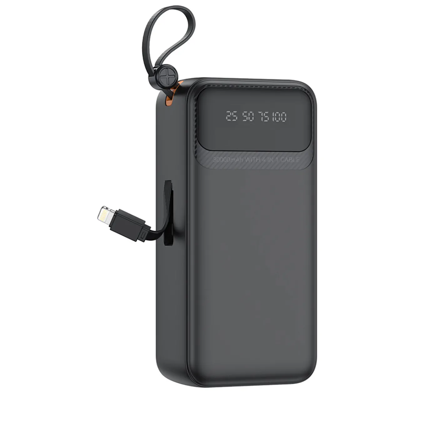Повербанк XO PR280 30000 mAh Black