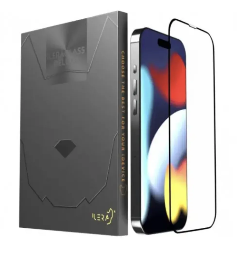 Захисне скло iLera DeLuxe FullCover Glass для iPhone 15