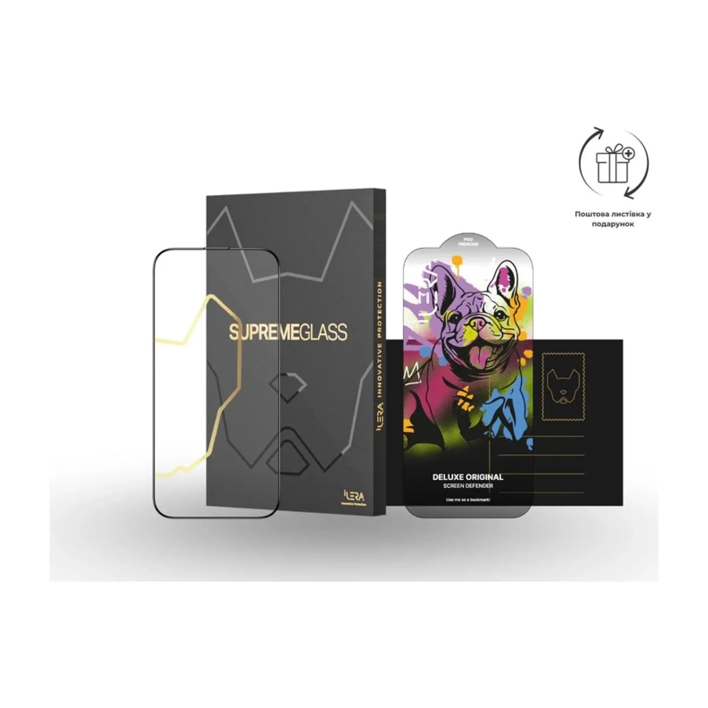 Захисне скло iLera DeLuxe FullCover для iPhone 17 Pro Max — фото 4